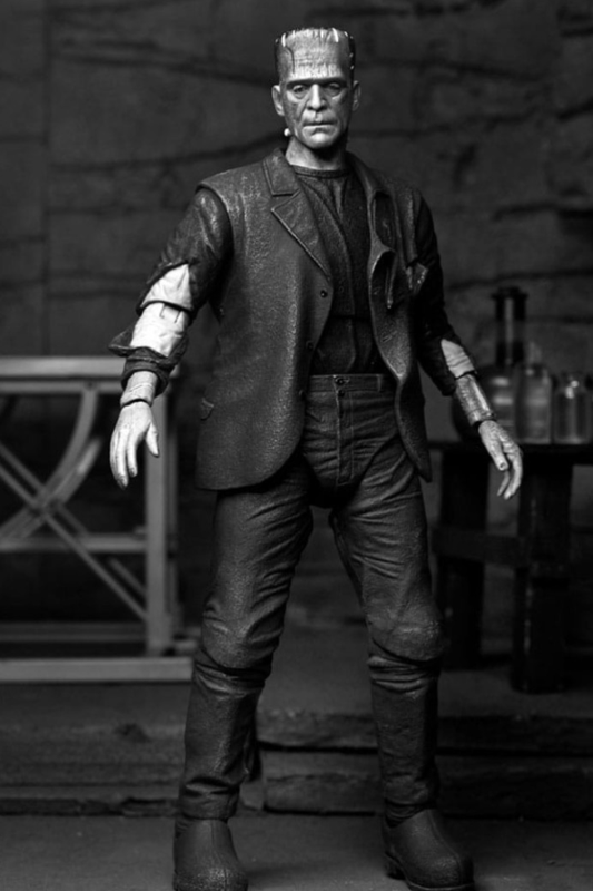 Figura Frankenstein's Monster Ultimate NECA Bride of Frankenstein B&W 18 cm
