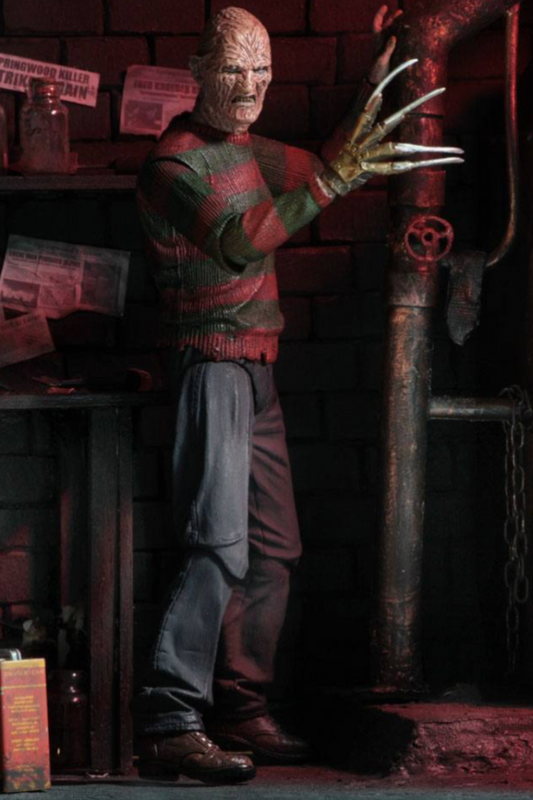 Figura articulada Ultimate Freddy Krueger Pesadilla en Elm Street 2 NECA 18 cm