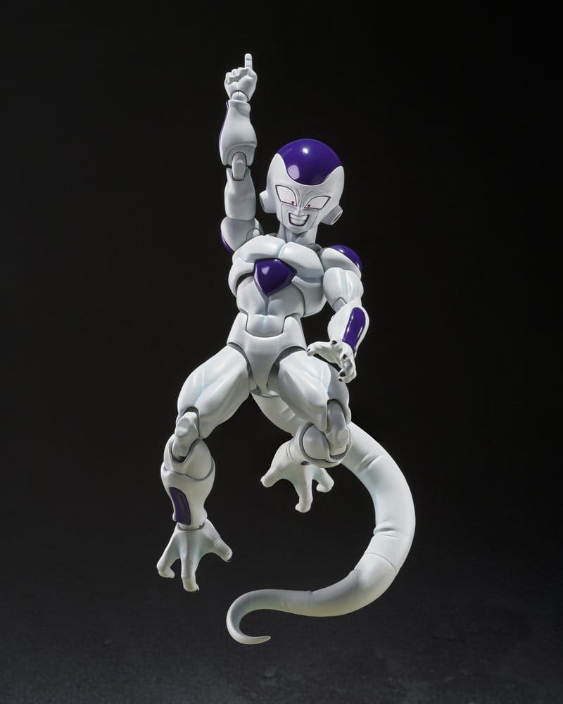 Figura S.H.Figuarts Frieza Fourth Form con efecto de energía de Dragon Ball Z