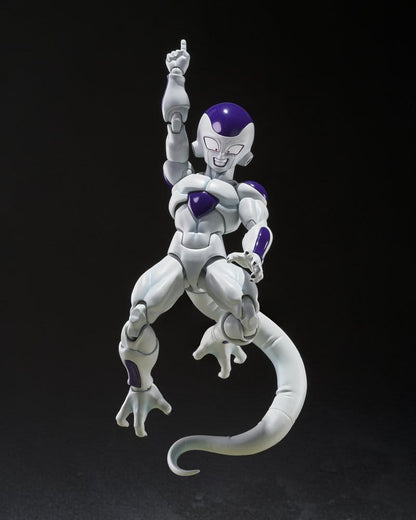 Figura S.H.Figuarts Frieza Fourth Form con efecto de energía de Dragon Ball Z