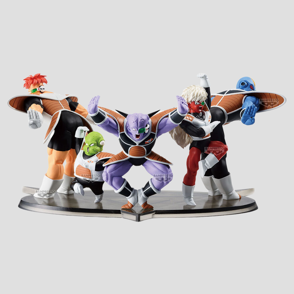 Burter junto al escuadrón Ginyu – Colección completa Banpresto