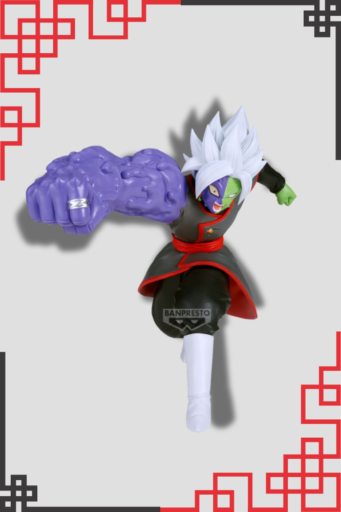 Figura Fusion Zamasu Solid Edge Works Banpresto Dragon Ball Super 20 cm frontal