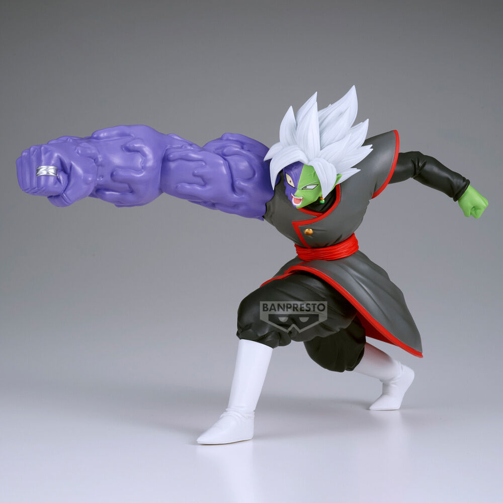 Figura Fusion Zamasu Dragon Ball Super Banpresto pose de combate