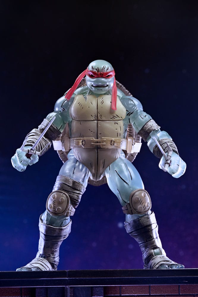 Figuras Ghost Brothers Donatello Leonardo y Raphael NECA The Last Ronin