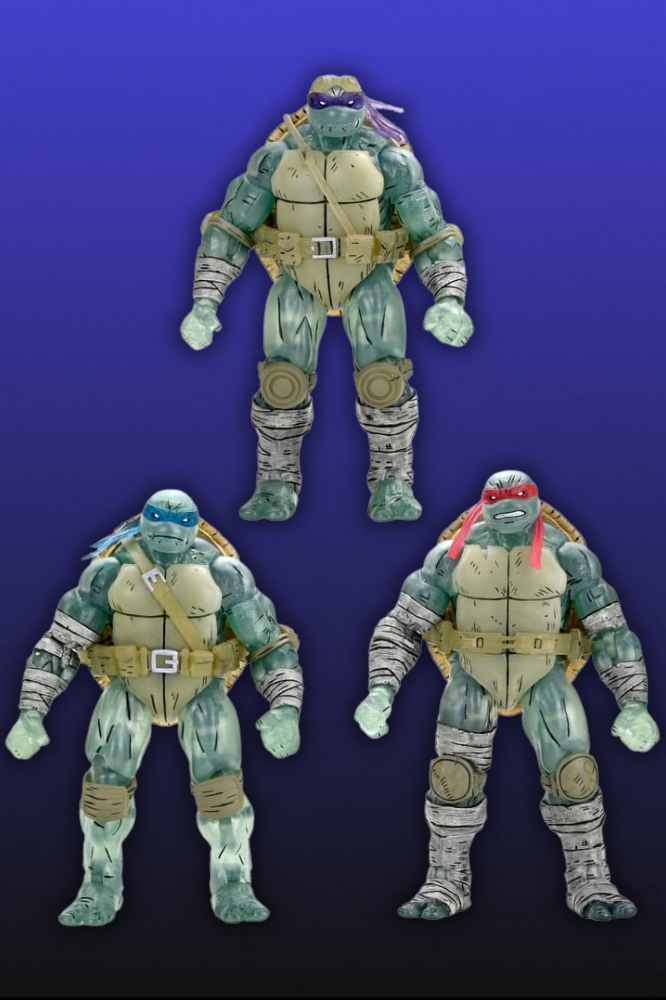 Pack de 3 figuras Ghost Brothers NECA The Last Ronin 18 cm