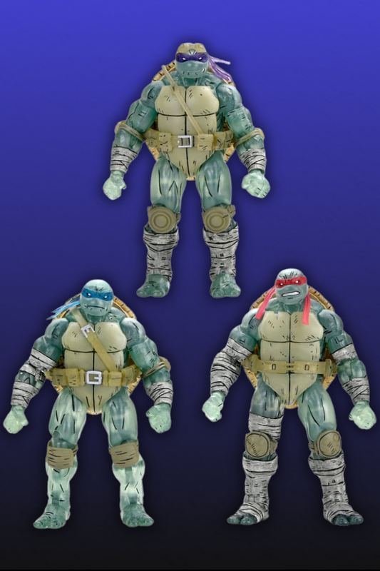 Pack de 3 figuras Ghost Brothers NECA The Last Ronin 18 cm