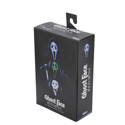 Figura Ghost Face NECA Ultimate Scream con accesorios