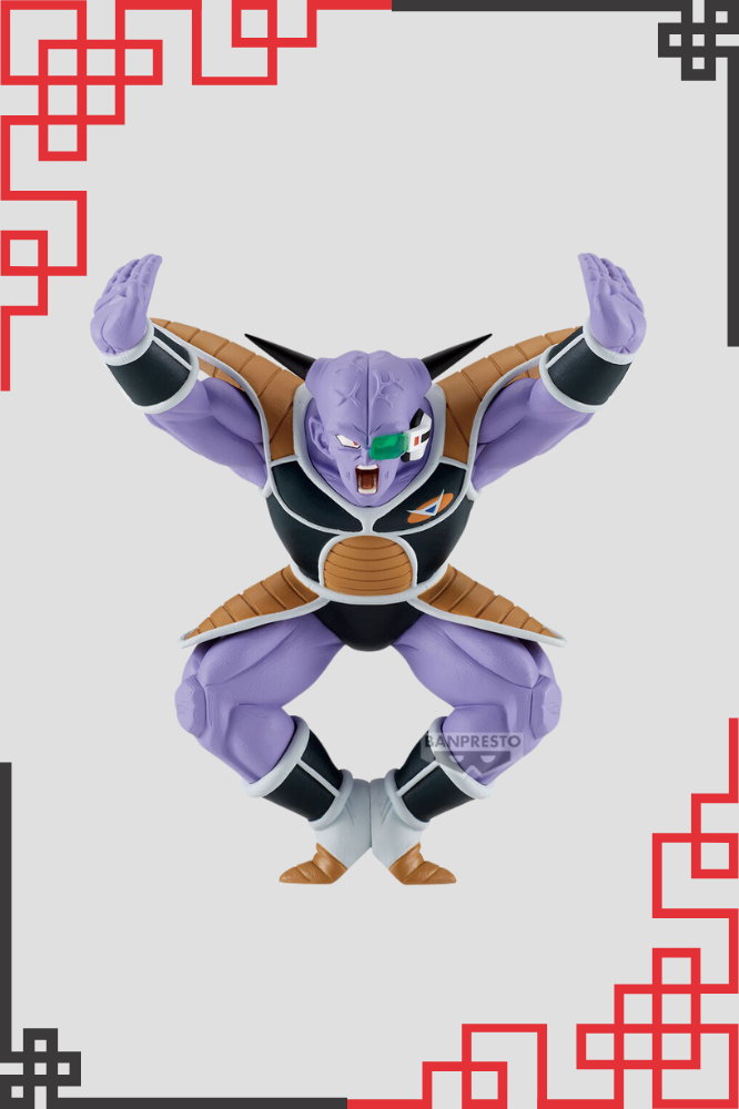 Figura Solid Edge Works de Ginyu – Vista frontal en pose de combate