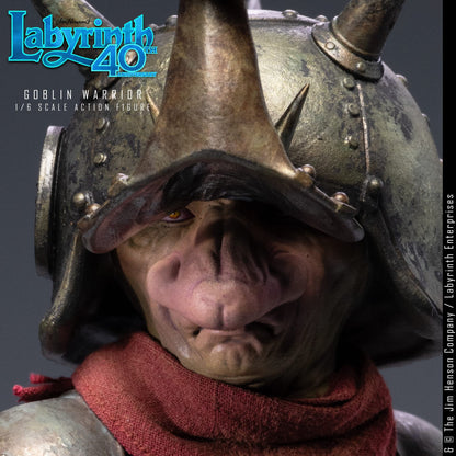 Primer plano de Goblin Warrior Figura 1/6 Labyrinth Kaustic Plastik