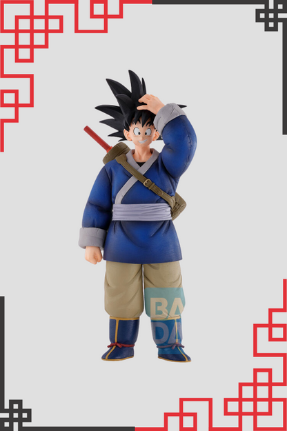 Figura de Goku Ichibansho Another Masterlise vista frontal con bastón.