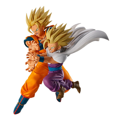 Figura Banpresto Son Goku & Son Gohan Super Saiyan Dragon Ball Z