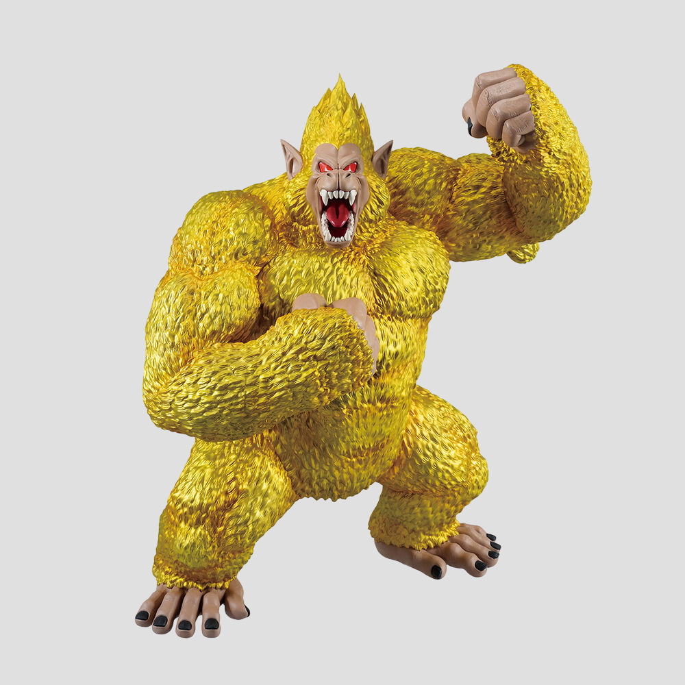 Figura Goku Oozaru Dorado Ichibansho vista lateral.