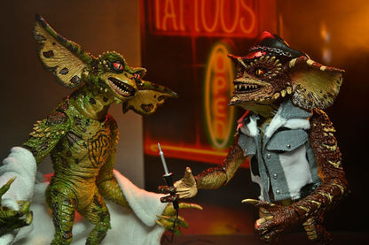 Pack coleccionista Gremlins 2 NECA con accesorios incluidos
