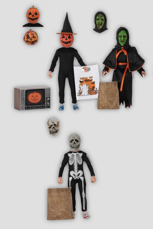 Pack Retro Kids NECA Halloween III figuras articuladas 15 cm.