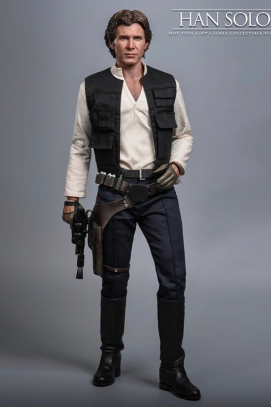 Han Solo 1/4 Hot Toys Episode IV figura 46 cm Star Wars A New Hope