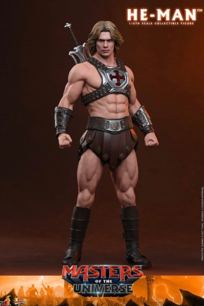 Figura He-Man Movie Masterpiece Hot Toys Masters of the Universe escala 1/6