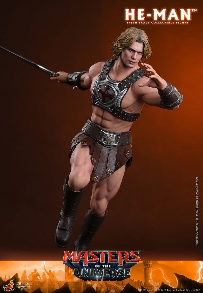 Figura He-Man con Espada de Poder Hot Toys Masters of the Universe 1/6