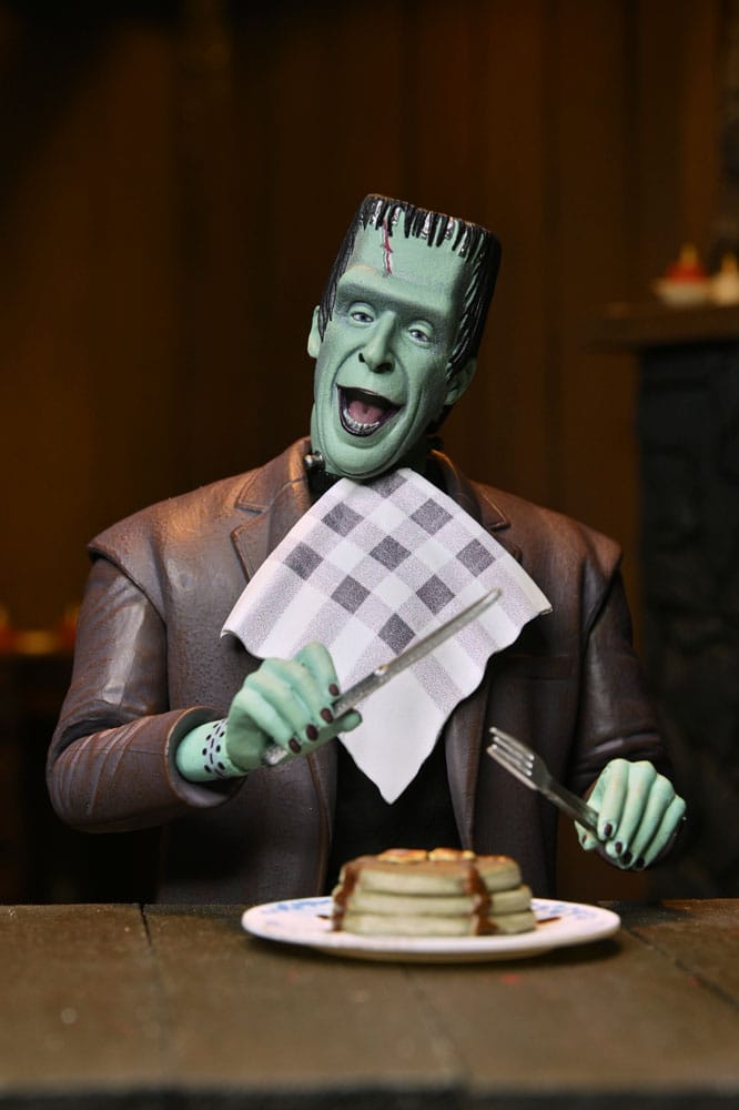 Herman Munster con accesorios, figura NECA Ultimate 18 cm, Rob Zombie