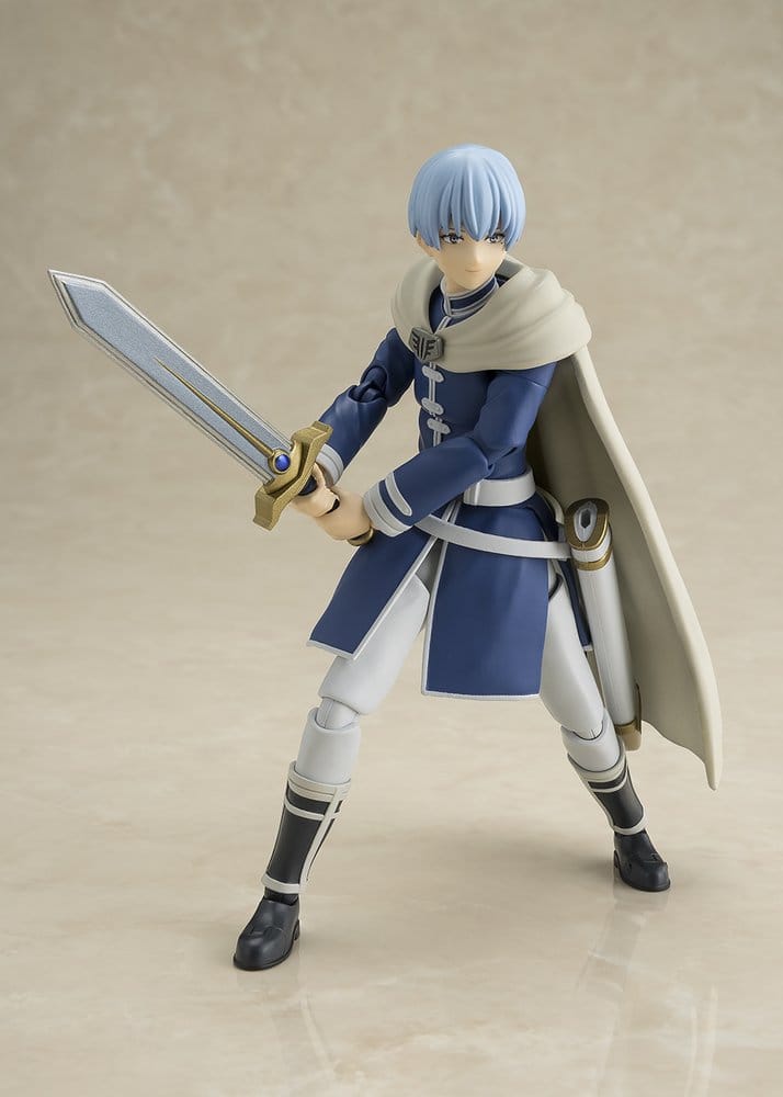 Figura Himmel en pose de combate con espada S.H.Figuarts Frieren