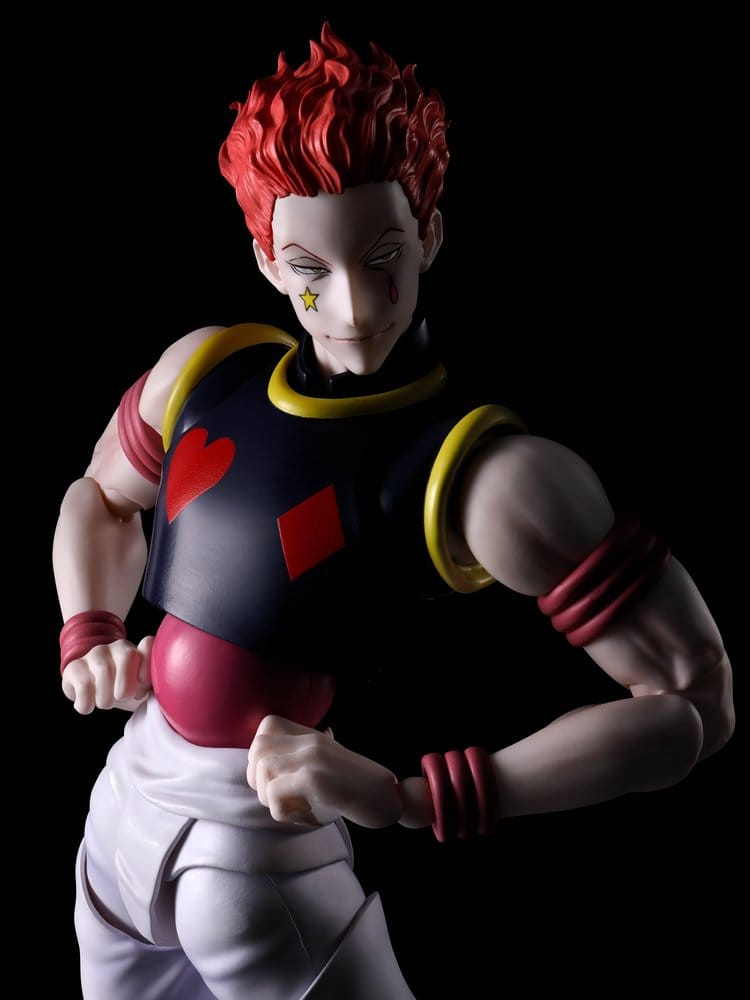 Figura Hisoka en pose dinámica Hunter x Hunter S.H.Figuarts