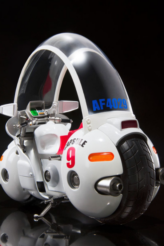 Vehículo Hoipoi Capsule No. 9 de Dragon Ball – modelo 17 cm con detalles realistas.