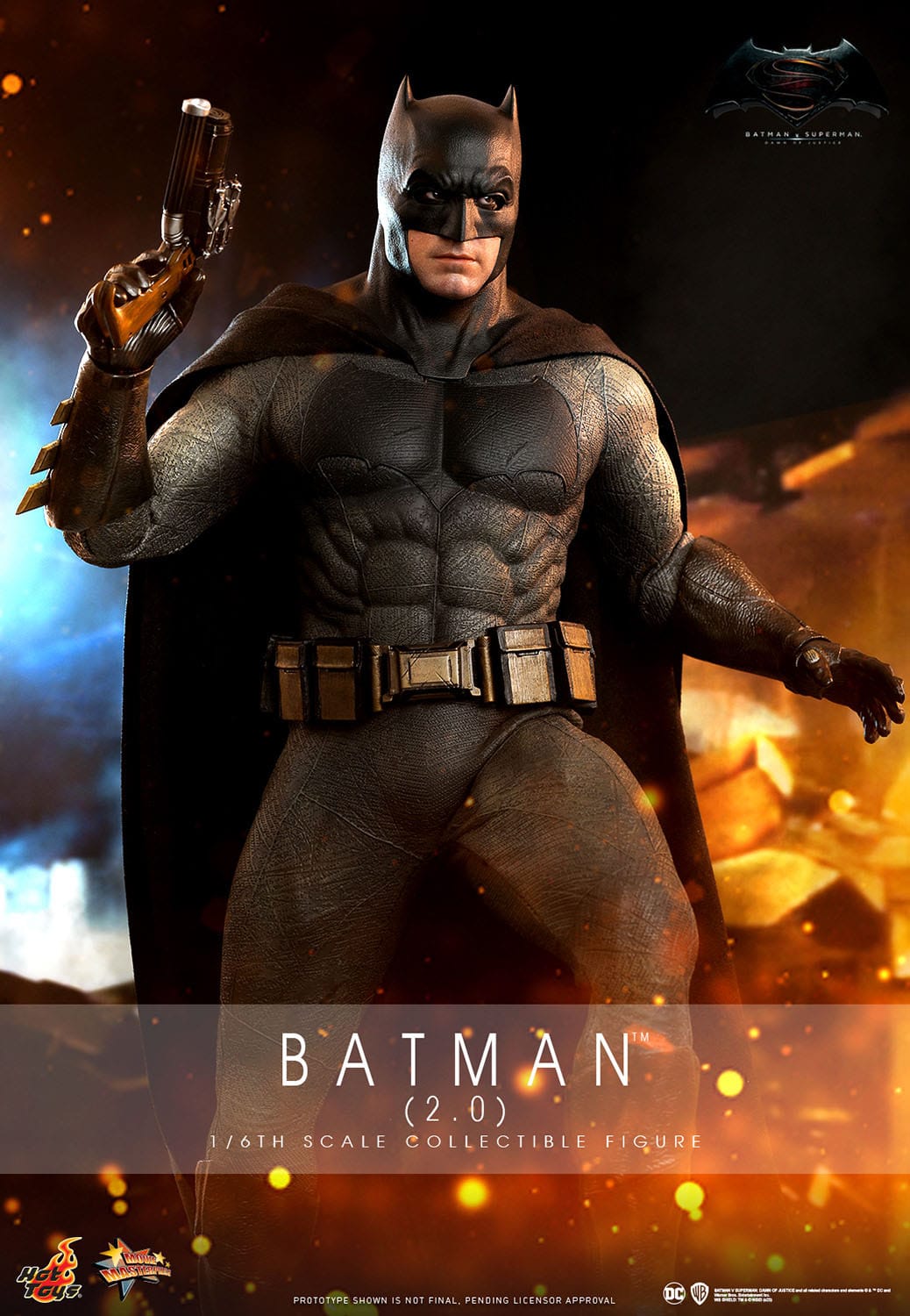 BATMAN – BATMAN V SUPERMAN: DAWN OF JUSTICE – HOT TOYS – (BATMAN 2.0)