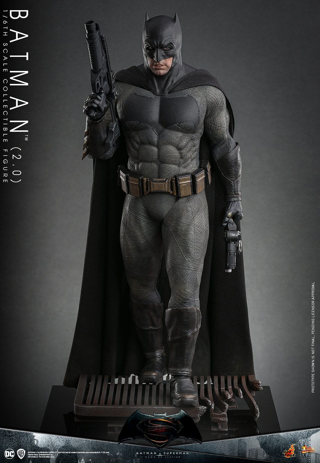 BATMAN – BATMAN V SUPERMAN: DAWN OF JUSTICE – HOT TOYS – (BATMAN 2.0)