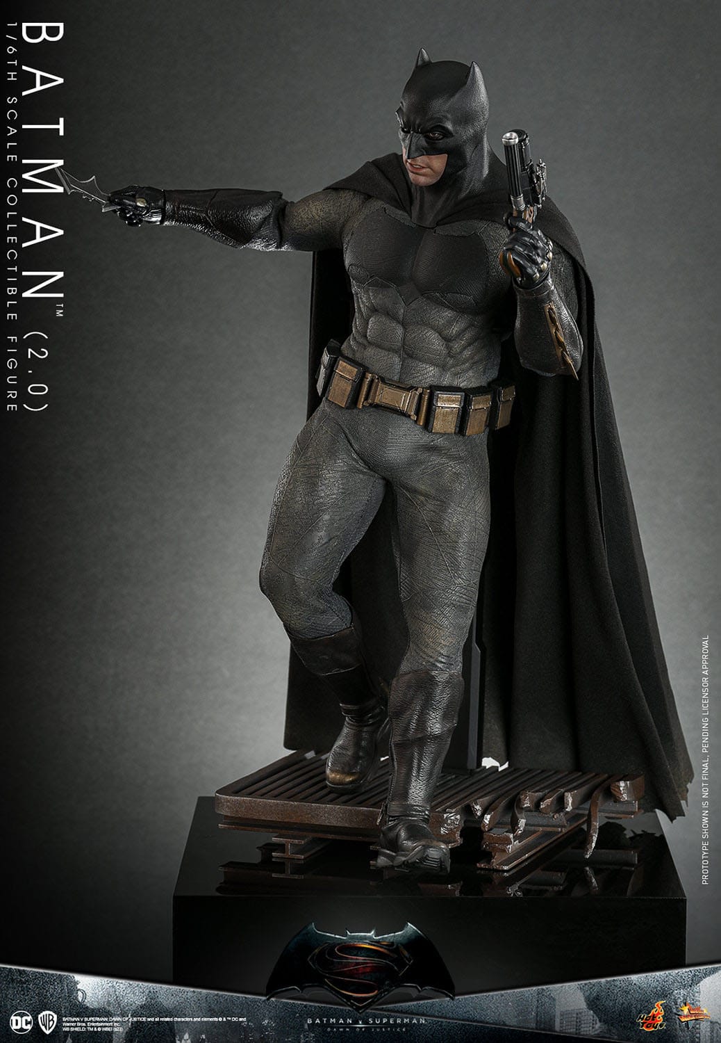 BATMAN – BATMAN V SUPERMAN: DAWN OF JUSTICE – HOT TOYS – (BATMAN 2.0)