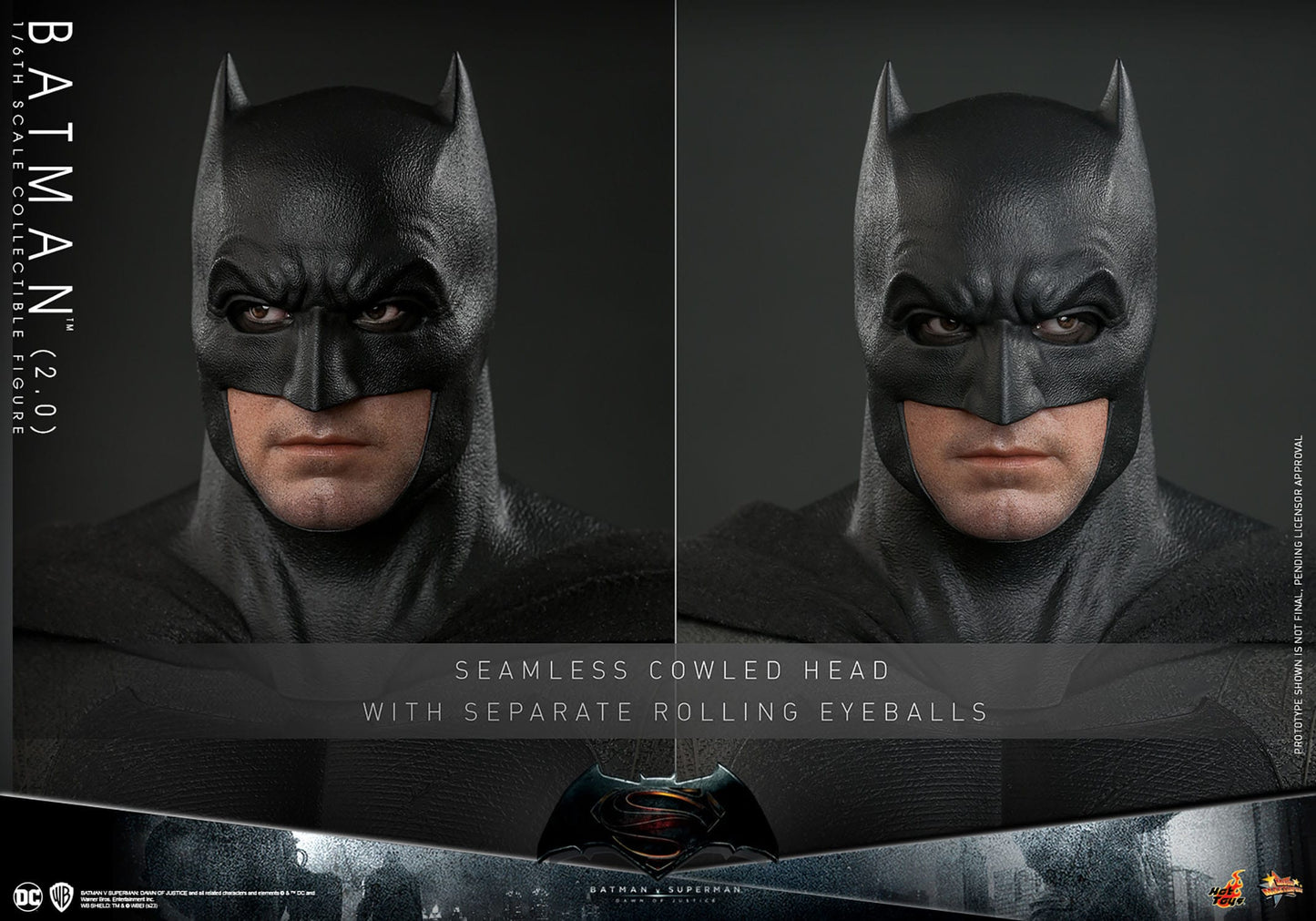 BATMAN – BATMAN V SUPERMAN: DAWN OF JUSTICE – HOT TOYS – (BATMAN 2.0)