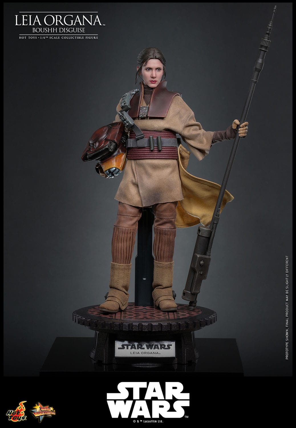 LEIA ORGANA – MOVIE MASTERPIECE 1/6 (BOUSHH DISGUISE) HOT TOYS – STAR WARS, 27 CM