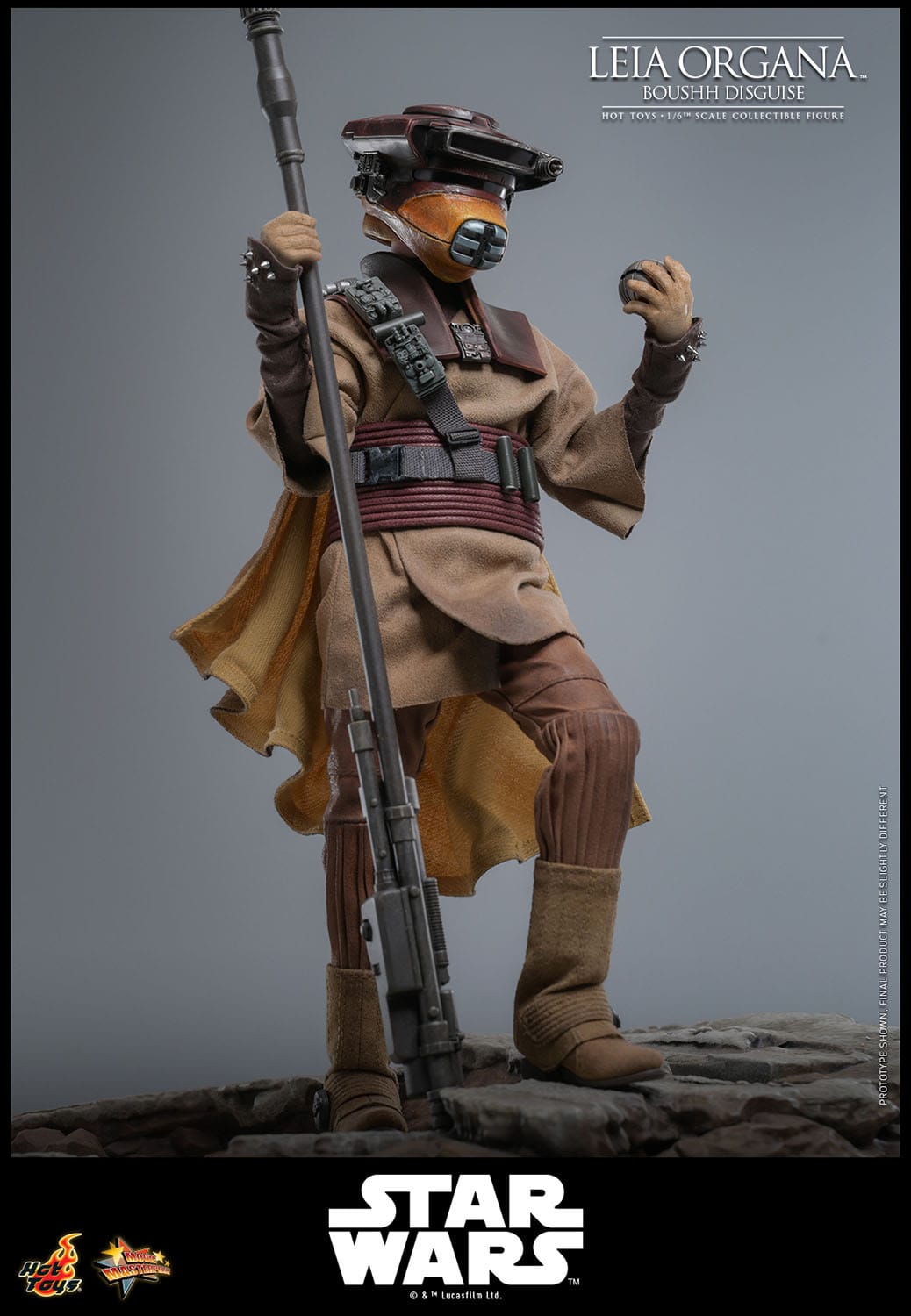 LEIA ORGANA – MOVIE MASTERPIECE 1/6 (BOUSHH DISGUISE) HOT TOYS – STAR WARS, 27 CM