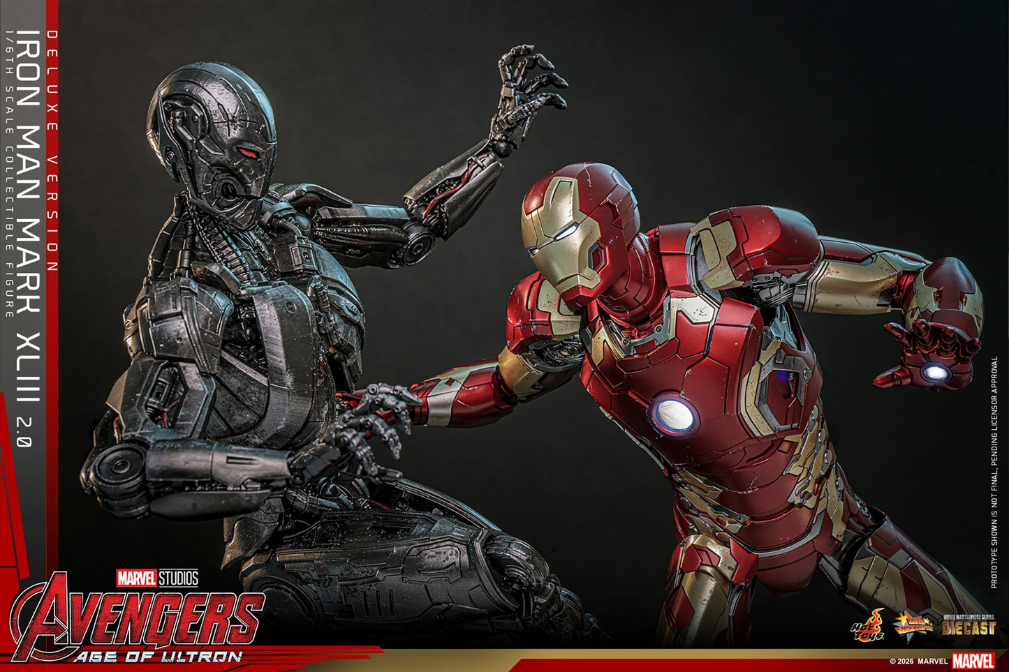 IRON MAN MARK XLIII (2.0) DELUXE VERSION – (HOT TOYS – AVENGERS: AGE OF ULTRON)