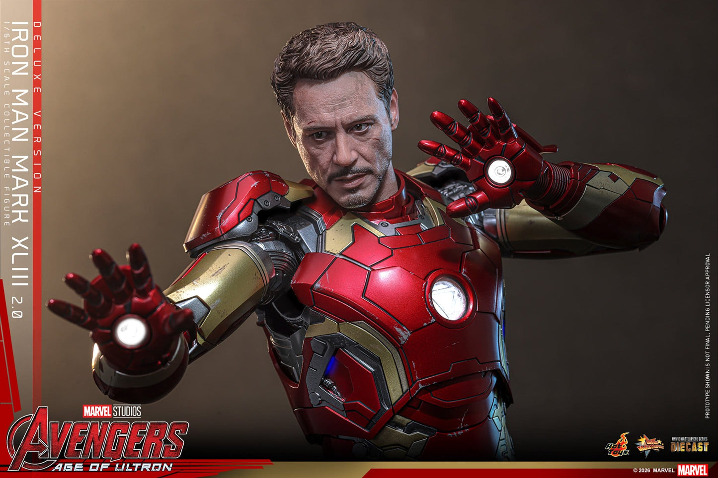 IRON MAN MARK XLIII (2.0) DELUXE VERSION – (HOT TOYS – AVENGERS: AGE OF ULTRON)