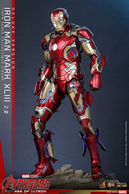 IRON MAN MARK XLIII (2.0) DELUXE VERSION – (HOT TOYS – AVENGERS: AGE OF ULTRON)