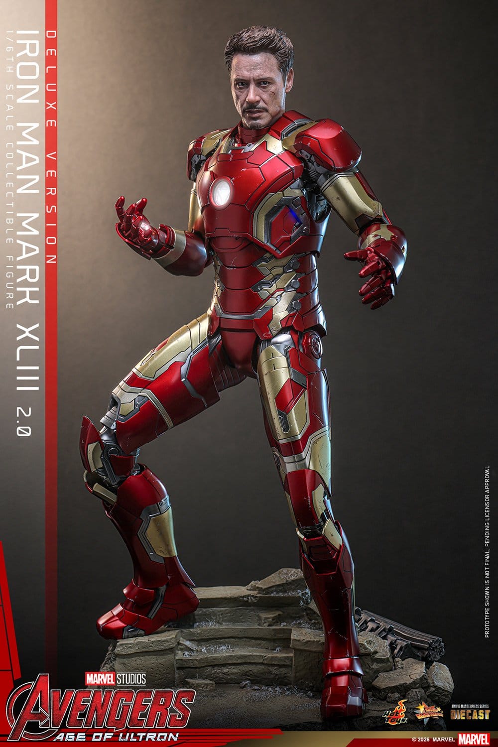 IRON MAN MARK XLIII (2.0) DELUXE VERSION – (HOT TOYS – AVENGERS: AGE OF ULTRON)