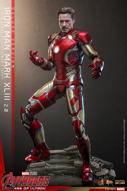 IRON MAN MARK XLIII (2.0) DELUXE VERSION – (HOT TOYS – AVENGERS: AGE OF ULTRON)