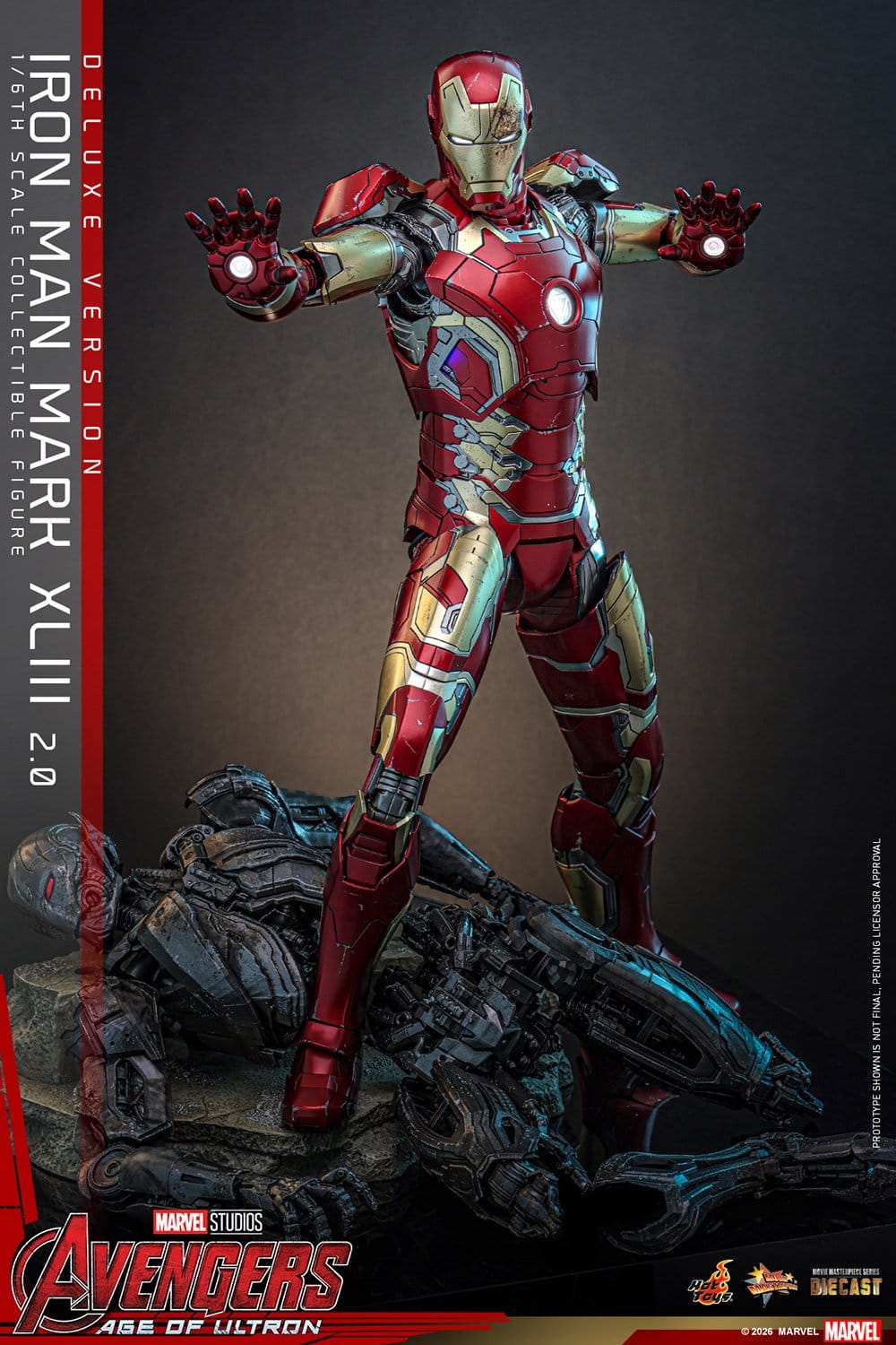 IRON MAN MARK XLIII (2.0) DELUXE VERSION – (HOT TOYS – AVENGERS: AGE OF ULTRON)