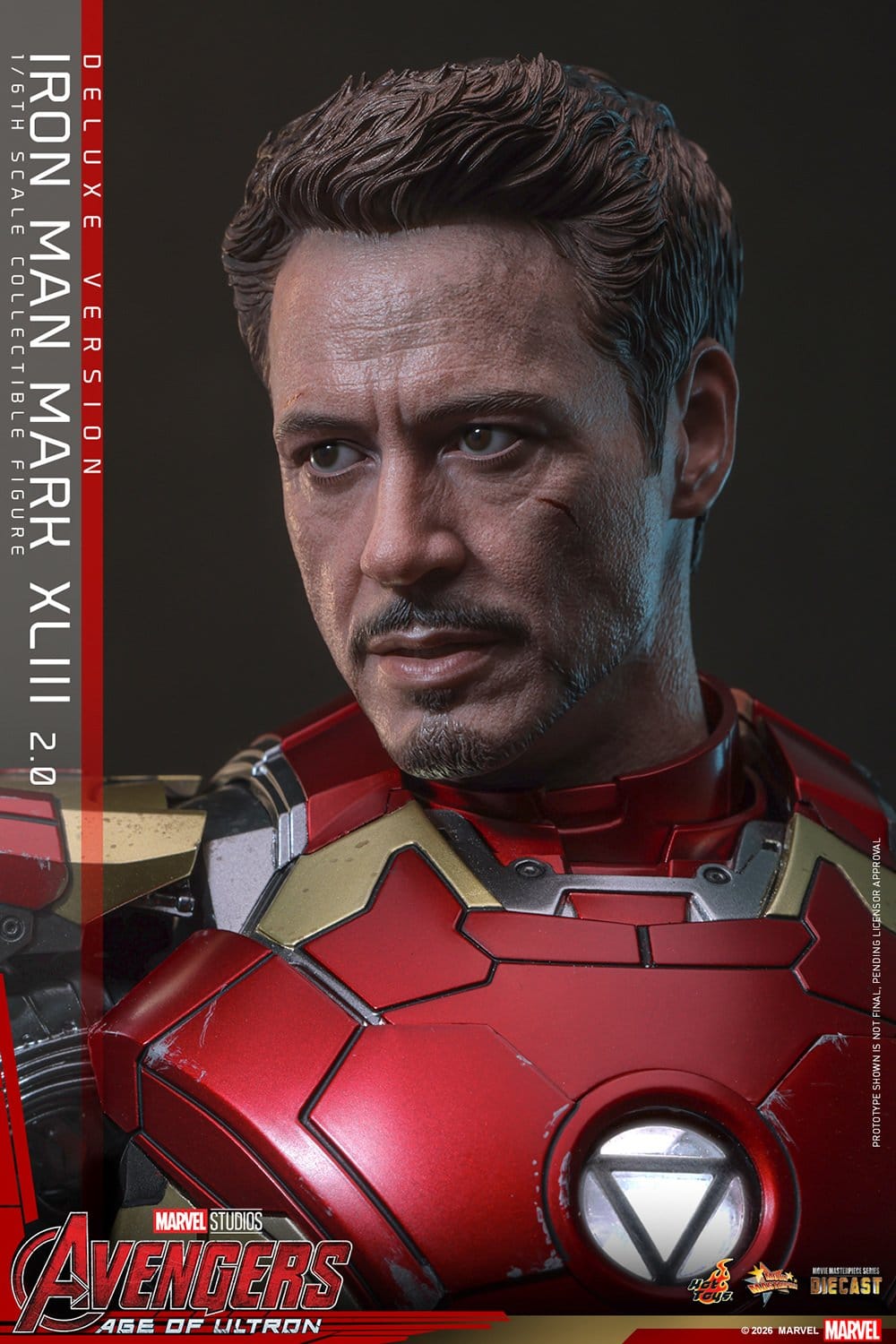 IRON MAN MARK XLIII (2.0) DELUXE VERSION – (HOT TOYS – AVENGERS: AGE OF ULTRON)