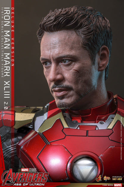 IRON MAN MARK XLIII (2.0) DELUXE VERSION – (HOT TOYS – AVENGERS: AGE OF ULTRON)
