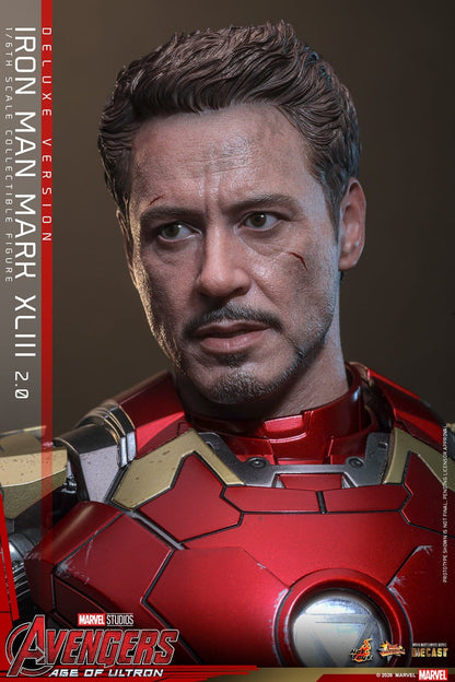 IRON MAN MARK XLIII (2.0) DELUXE VERSION – (HOT TOYS – AVENGERS: AGE OF ULTRON)