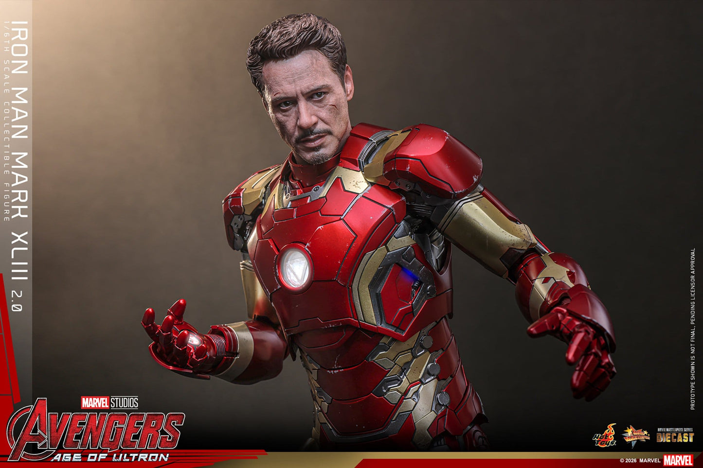 IRON MAN MARK XLIII (2.0) –(HOT TOYS – AVENGERS: AGE OF ULTRON)