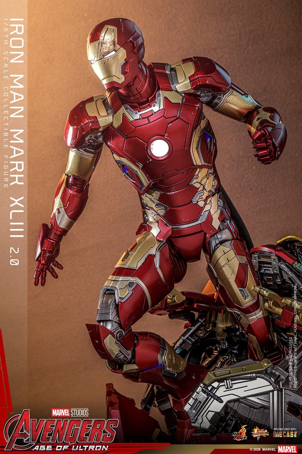 IRON MAN MARK XLIII (2.0) –(HOT TOYS – AVENGERS: AGE OF ULTRON)