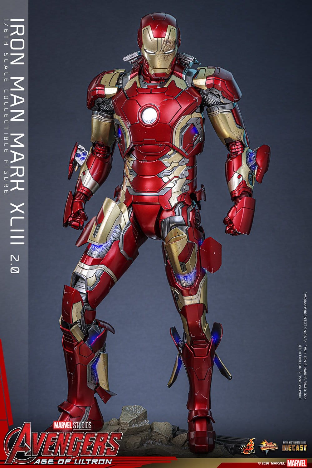 IRON MAN MARK XLIII (2.0) –(HOT TOYS – AVENGERS: AGE OF ULTRON)