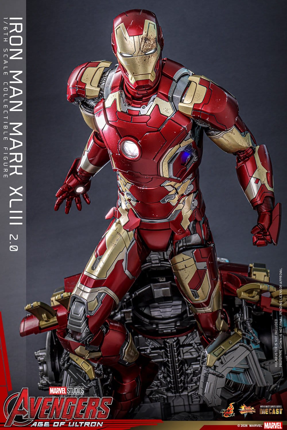 IRON MAN MARK XLIII (2.0) –(HOT TOYS – AVENGERS: AGE OF ULTRON)