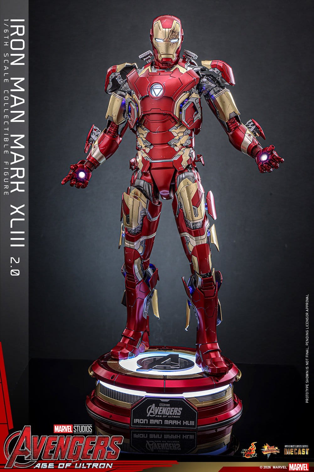IRON MAN MARK XLIII (2.0) –(HOT TOYS – AVENGERS: AGE OF ULTRON)