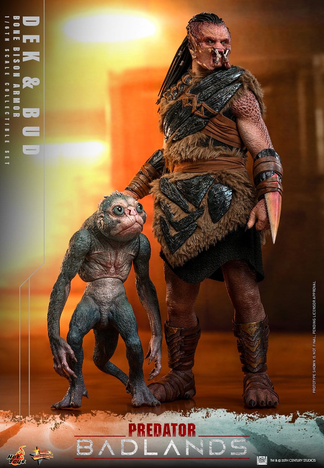 DEK & BUD BONE BISON ARMOR – HOT TOYS 1/6 PREDATOR BADLANDS