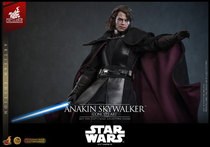 ANAKIN SKYWALKER CONCEPT ART ARTISAN HOT TOYS 1/6 STAR WARS 31 CM