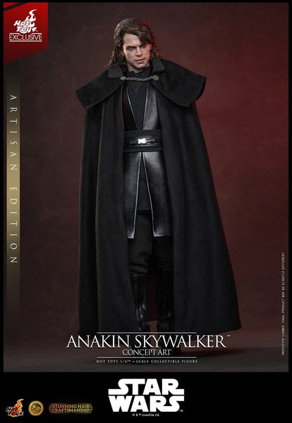 ANAKIN SKYWALKER CONCEPT ART ARTISAN HOT TOYS 1/6 STAR WARS 31 CM
