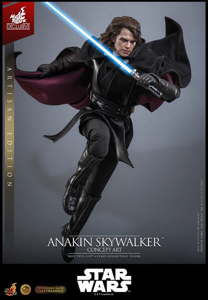 ANAKIN SKYWALKER CONCEPT ART ARTISAN HOT TOYS 1/6 STAR WARS 31 CM