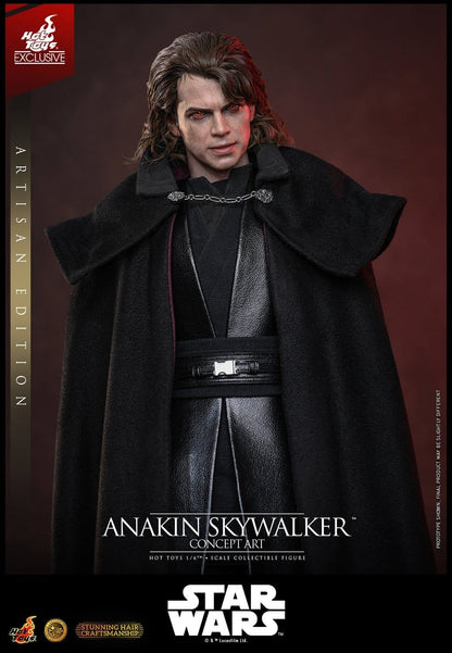 ANAKIN SKYWALKER CONCEPT ART ARTISAN HOT TOYS 1/6 STAR WARS 31 CM